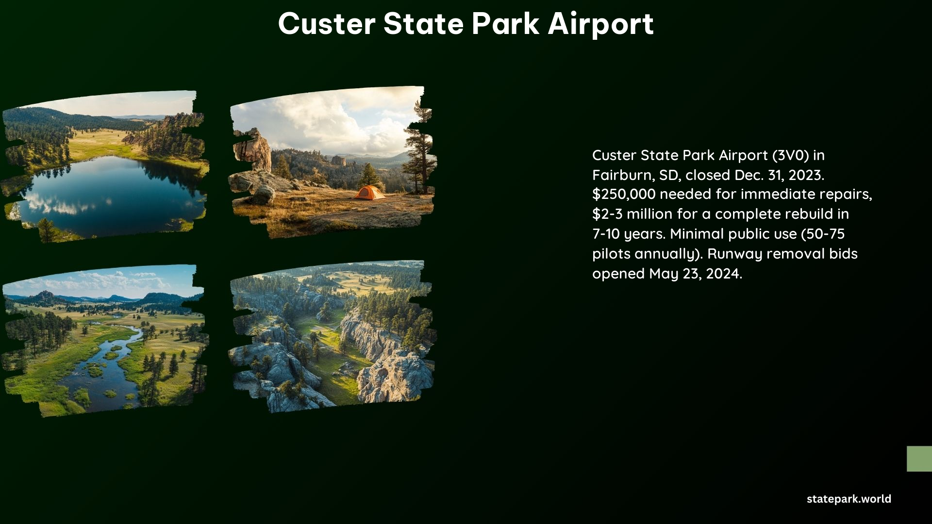 Custer State Park Airport 1