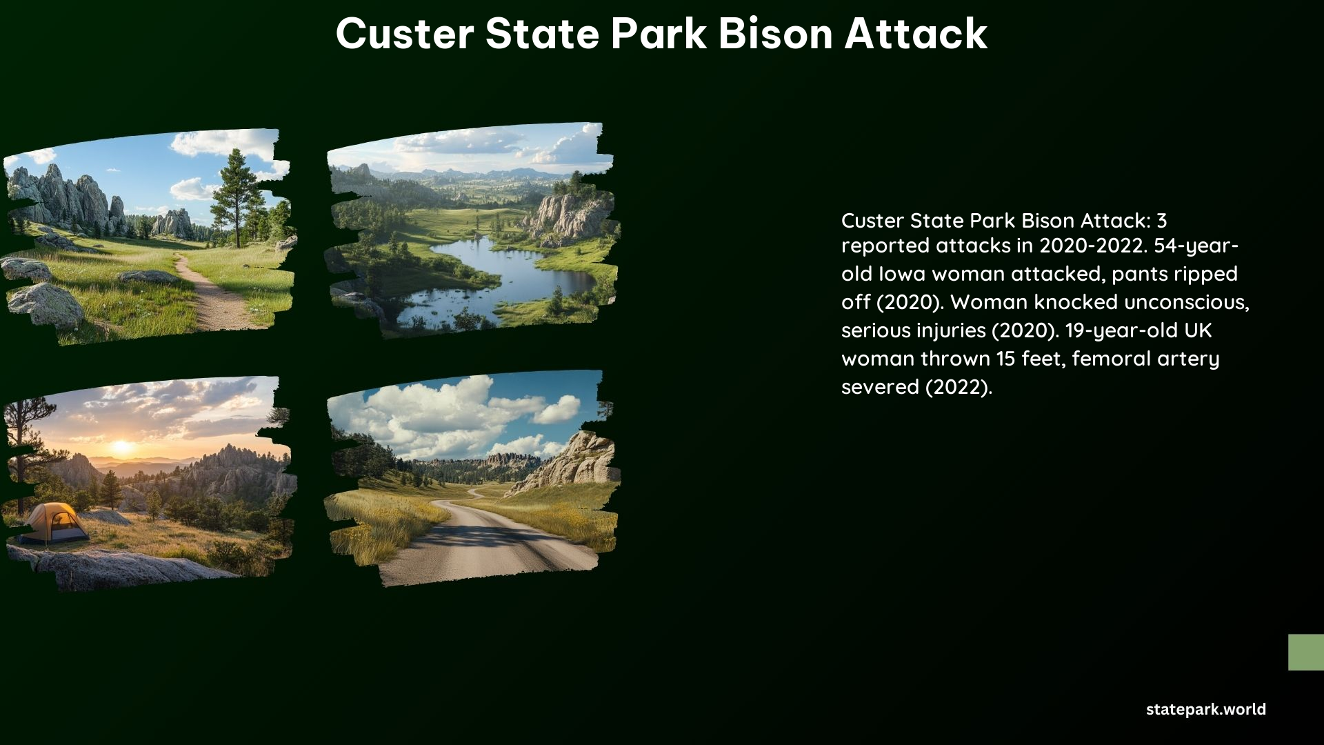 Custer State Park Bison Attack