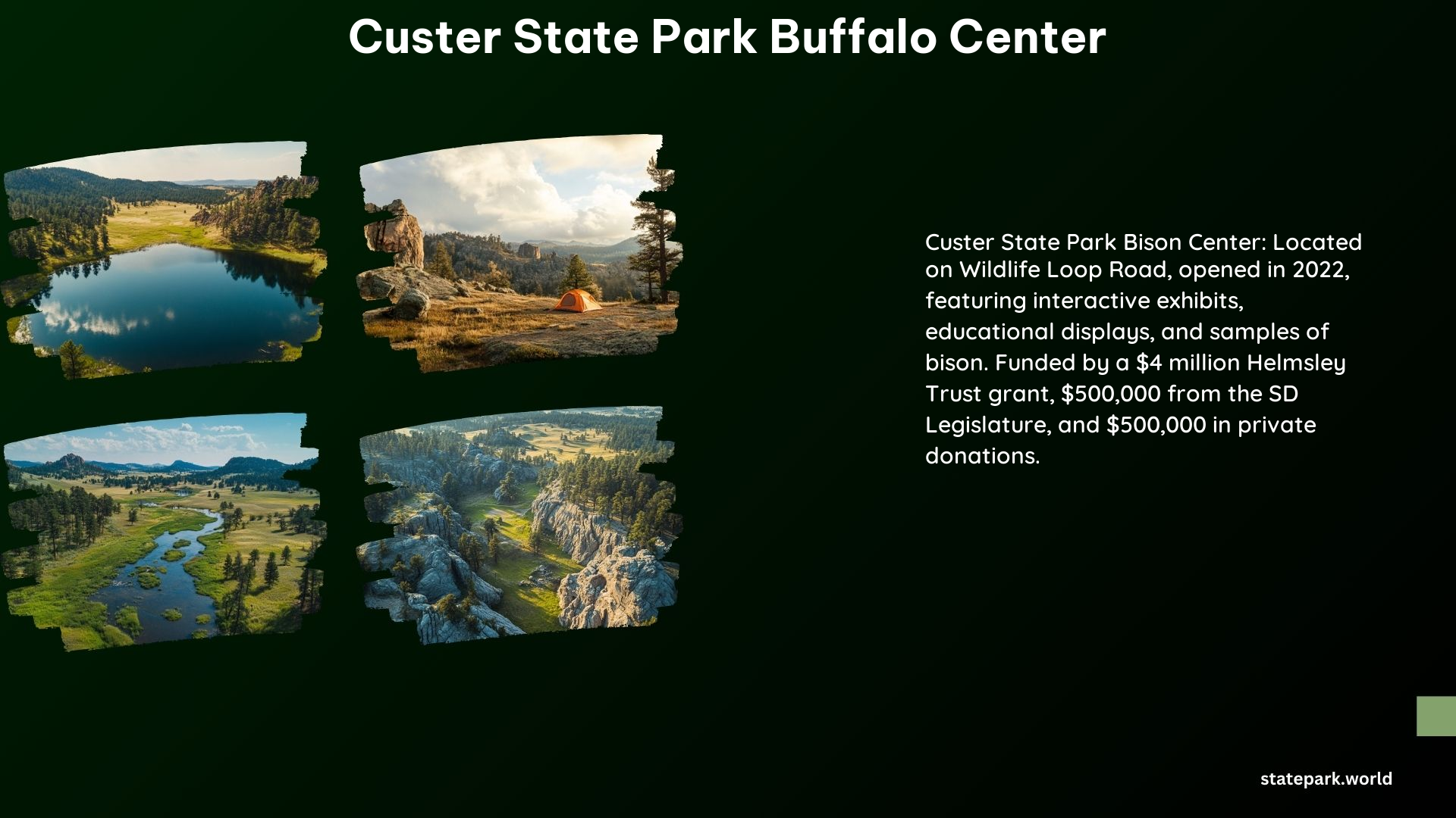 Custer State Park Buffalo Center