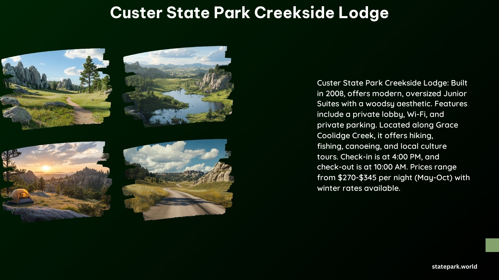 Custer State Park Creekside Lodge