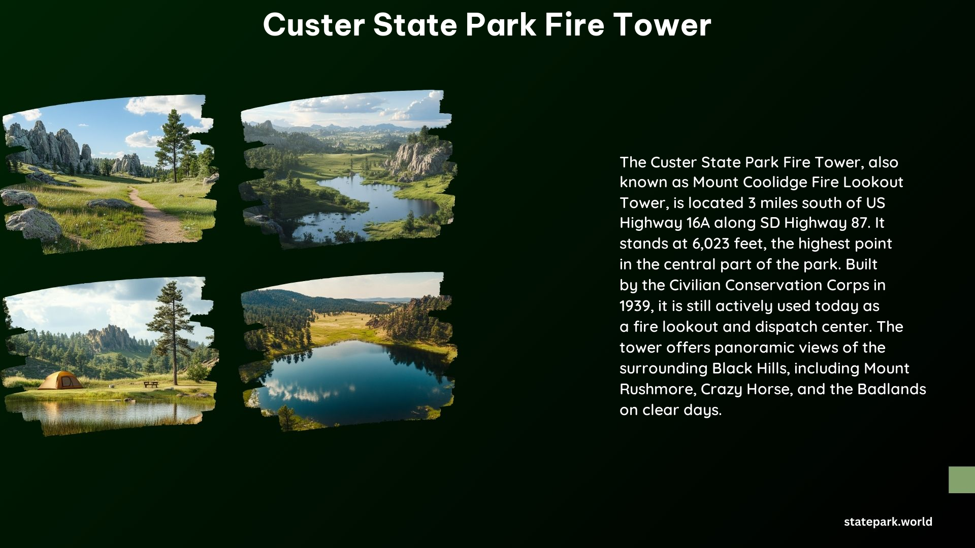 Custer State Park Fire Tower