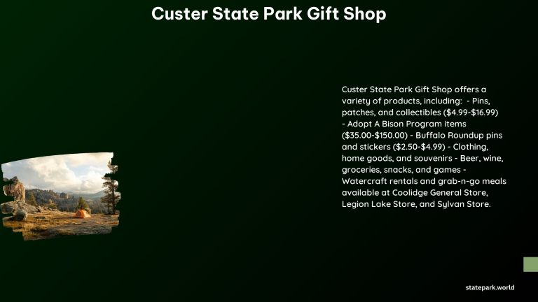 Custer State Park Gift Shop