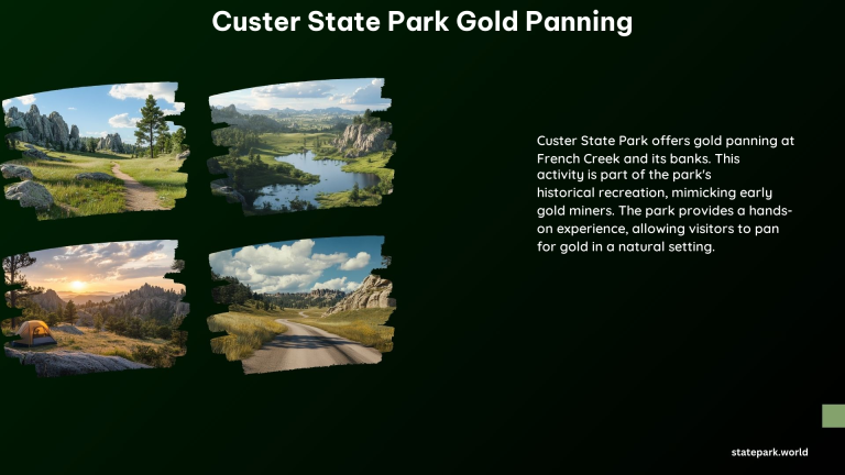 Custer State Park Gold Panning