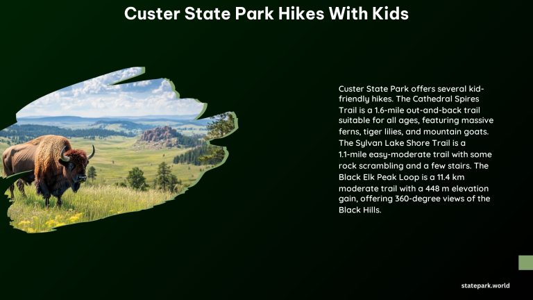 Custer State Park Hikes With Kids