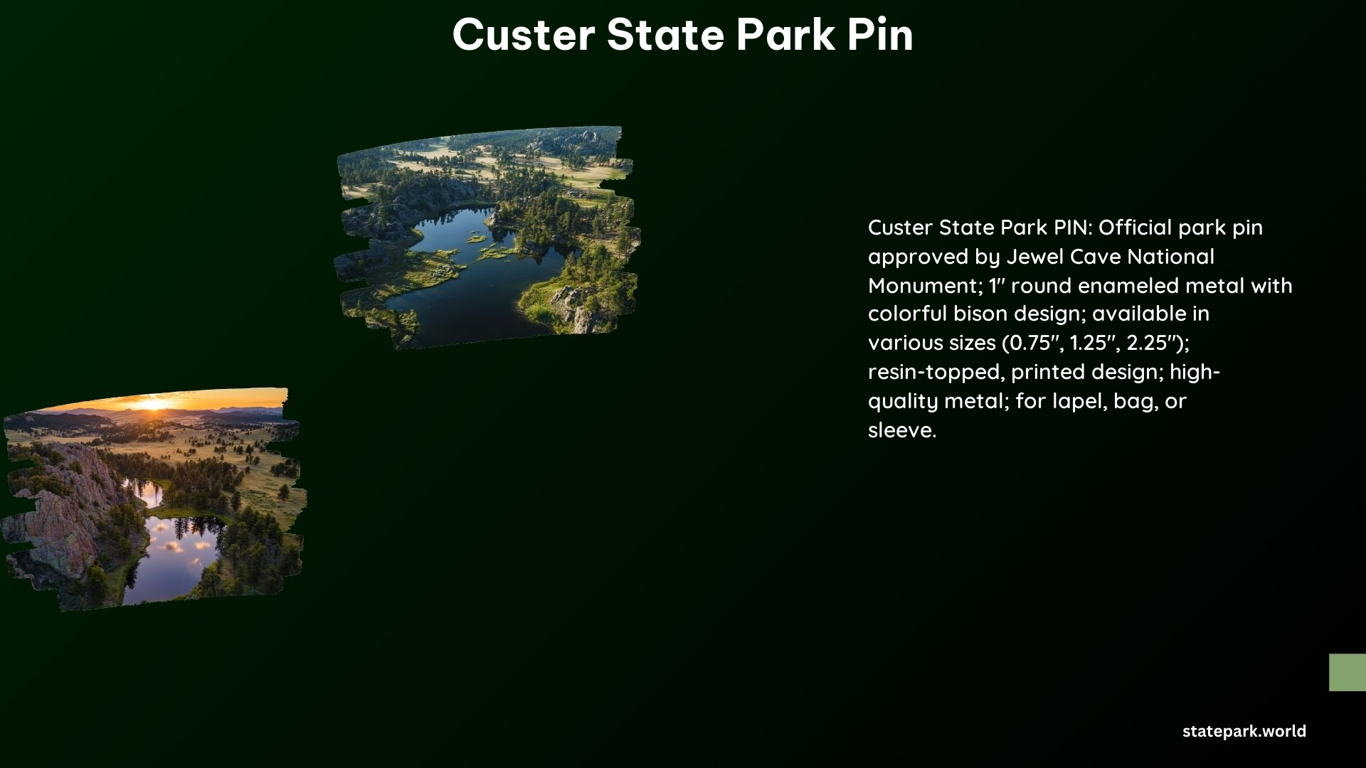 Custer State Park PIN