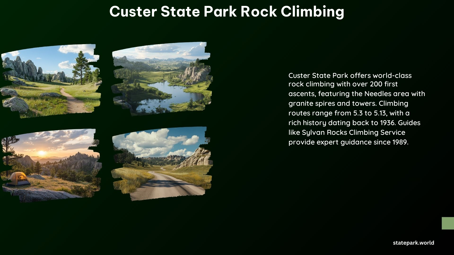 Custer State Park Rock Climbing