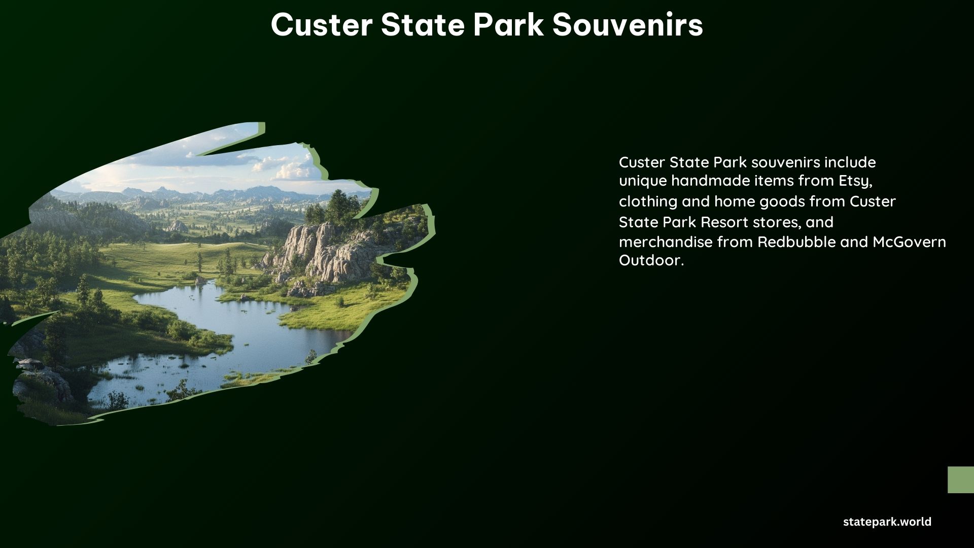 Custer State Park Souvenirs