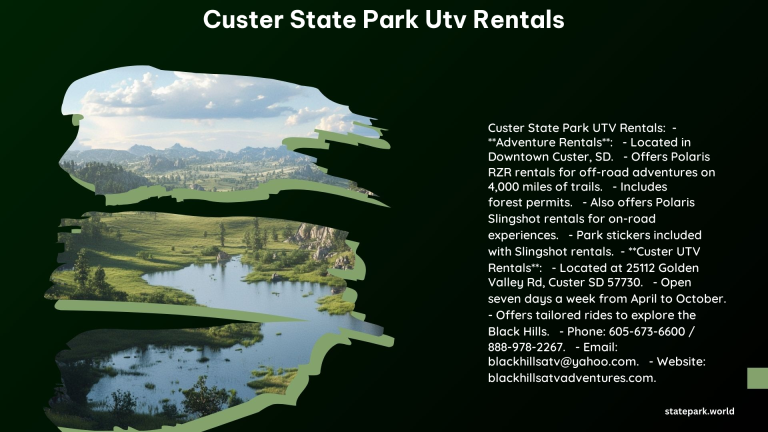 Custer State Park Utv Rentals