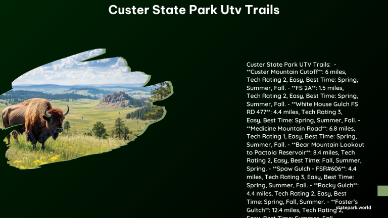 Custer State Park Utv Trails