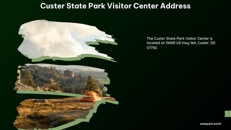 Custer State Park Visitor Center Address