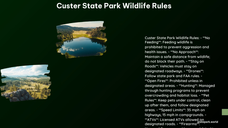 Custer State Park Wildlife Rules