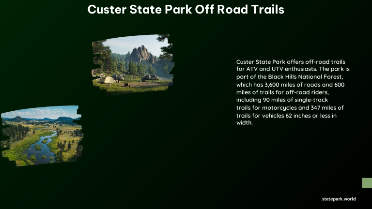 Custer State Park off Road Trails