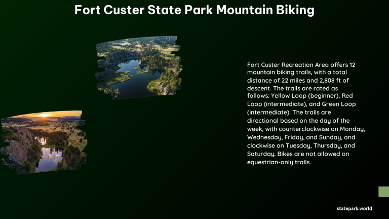 Fort Custer State Park Mountain Biking