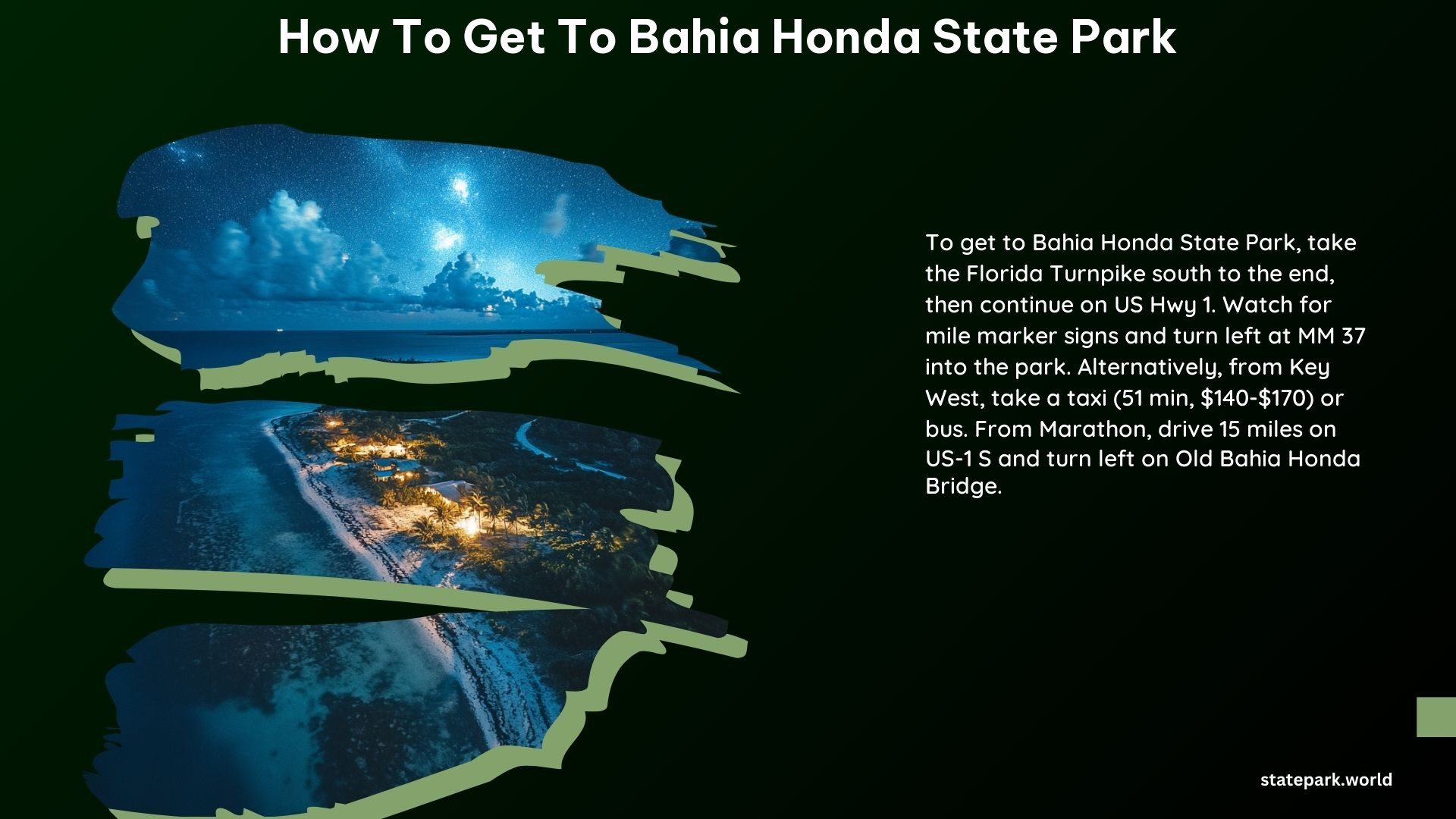 How to Get to Bahia Honda State Park