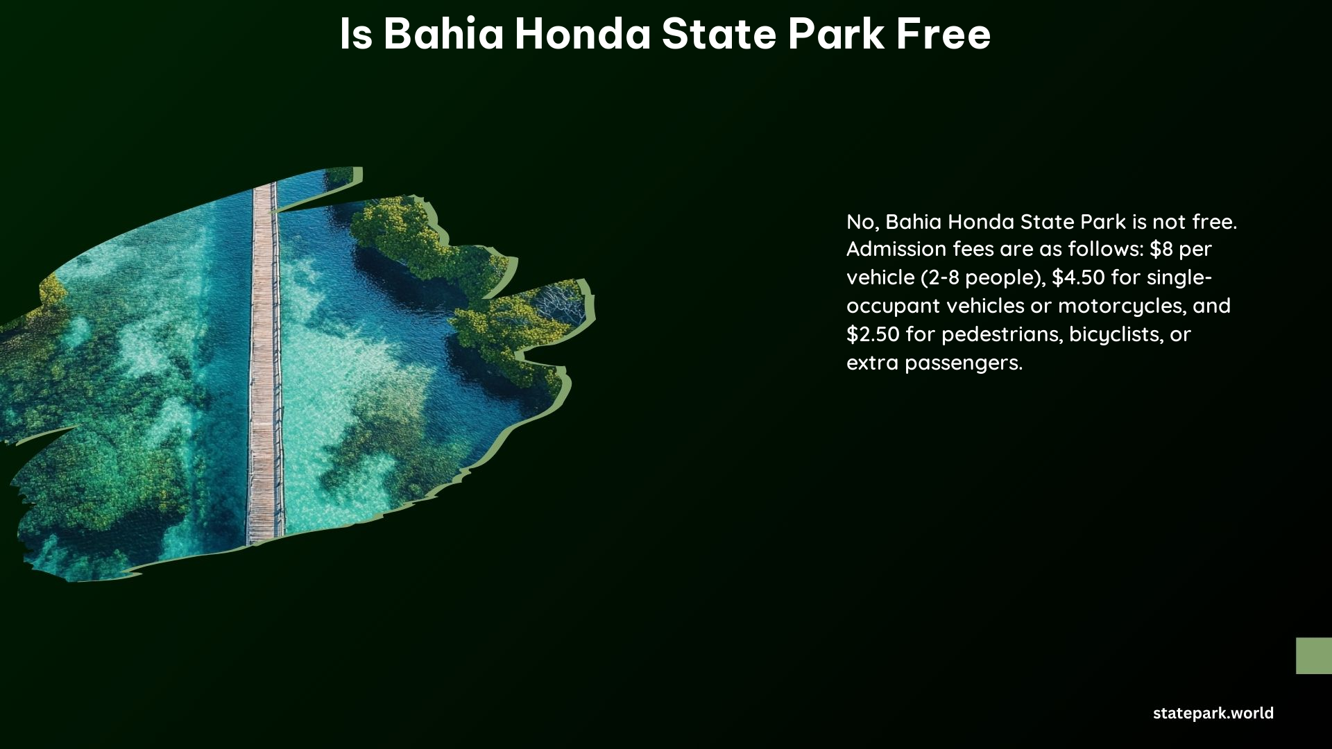 Is Bahia Honda State Park Free