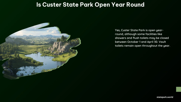 Is Custer State Park Open Year Round