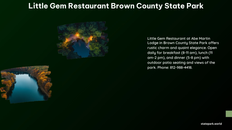 Little Gem Restaurant Brown County State Park