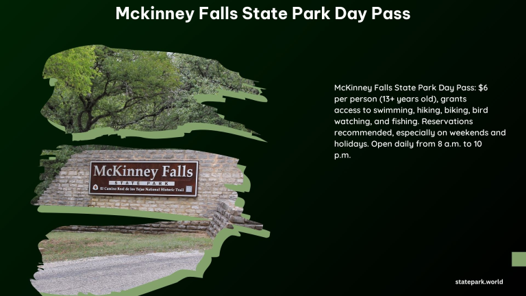 McKinney Falls State Park Day Pass