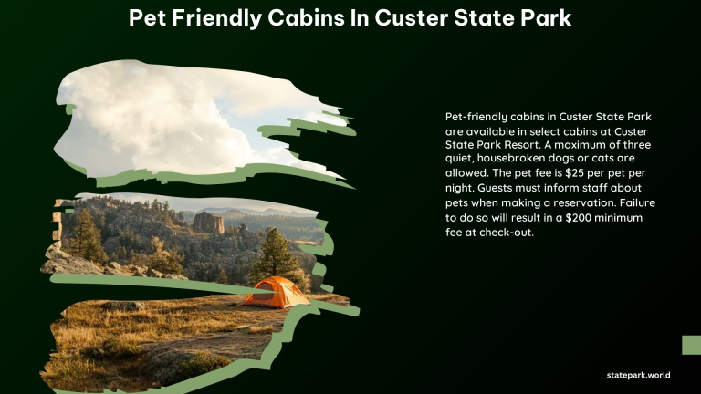 Pet Friendly Cabins in Custer State Park