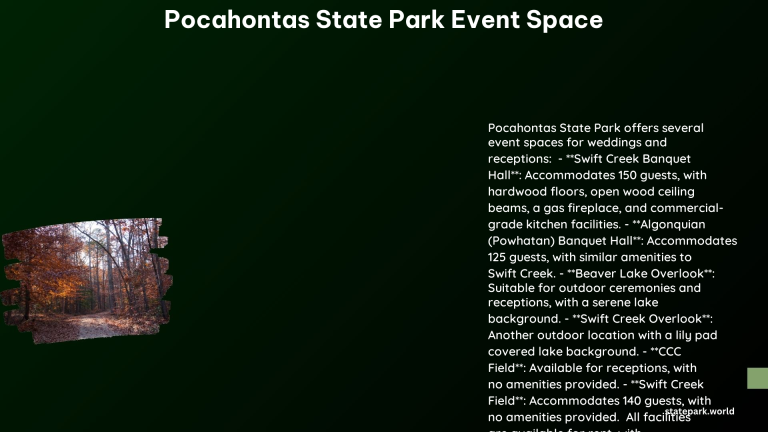 Pocahontas State Park Event Space