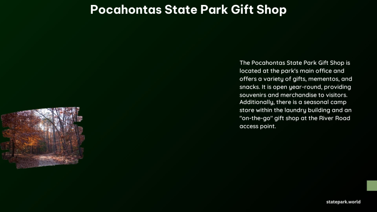 Pocahontas State Park Gift Shop