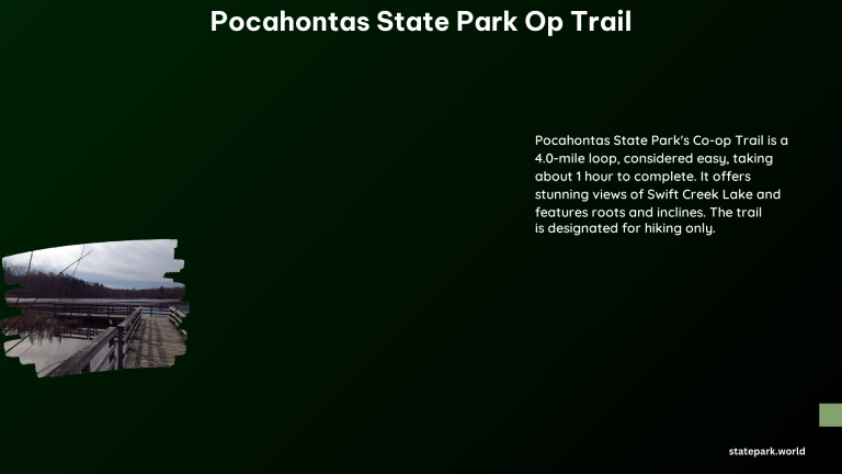 Pocahontas State Park Op Trail