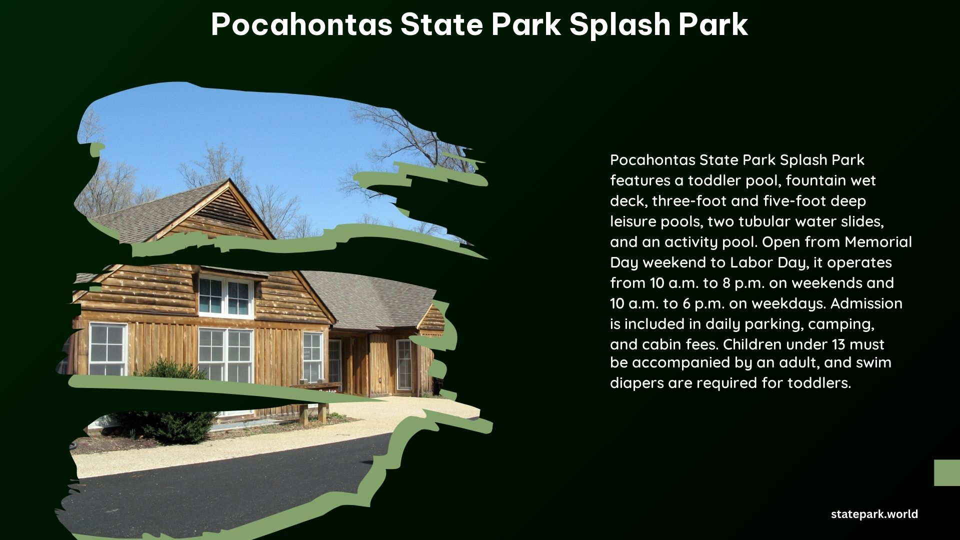 Pocahontas State Park Splash Park