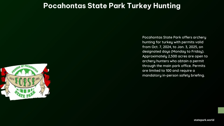 Pocahontas State Park Turkey Hunting