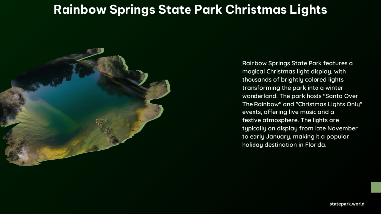 Rainbow Springs State Park Christmas Lights