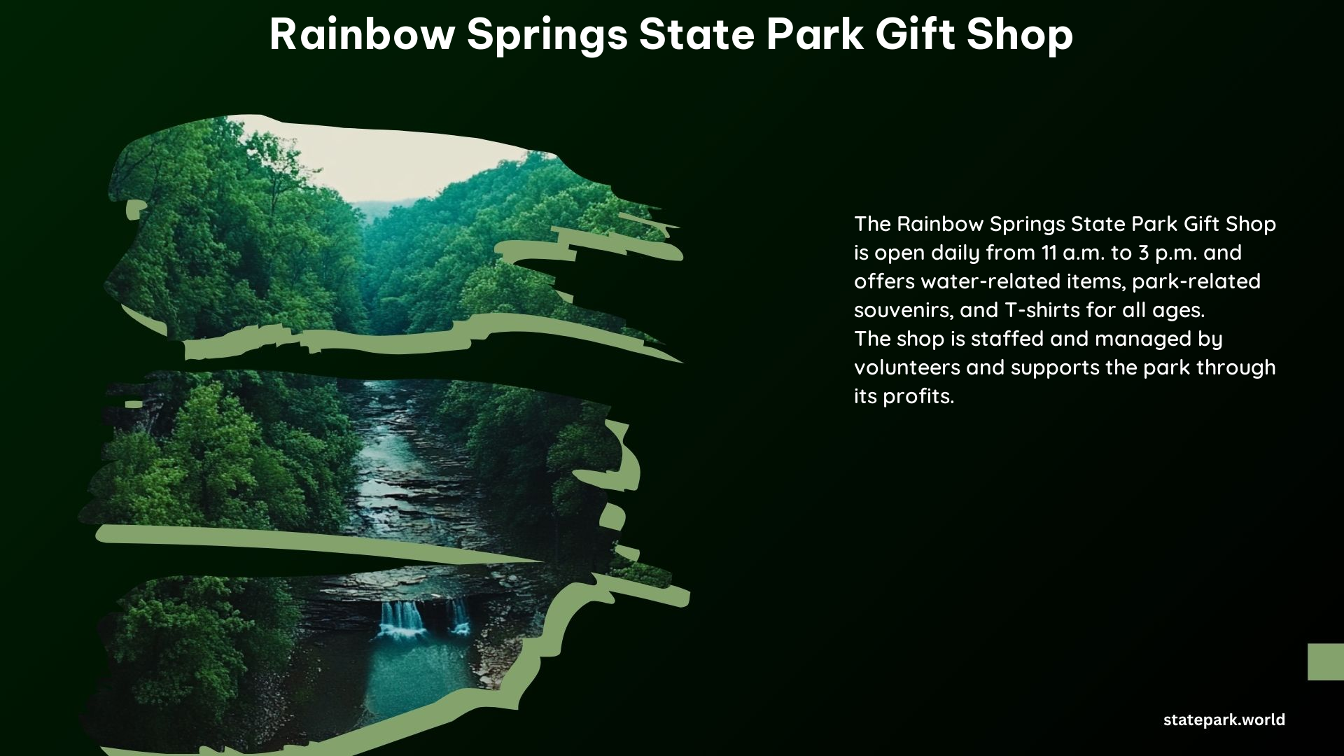 Rainbow Springs State Park Gift Shop