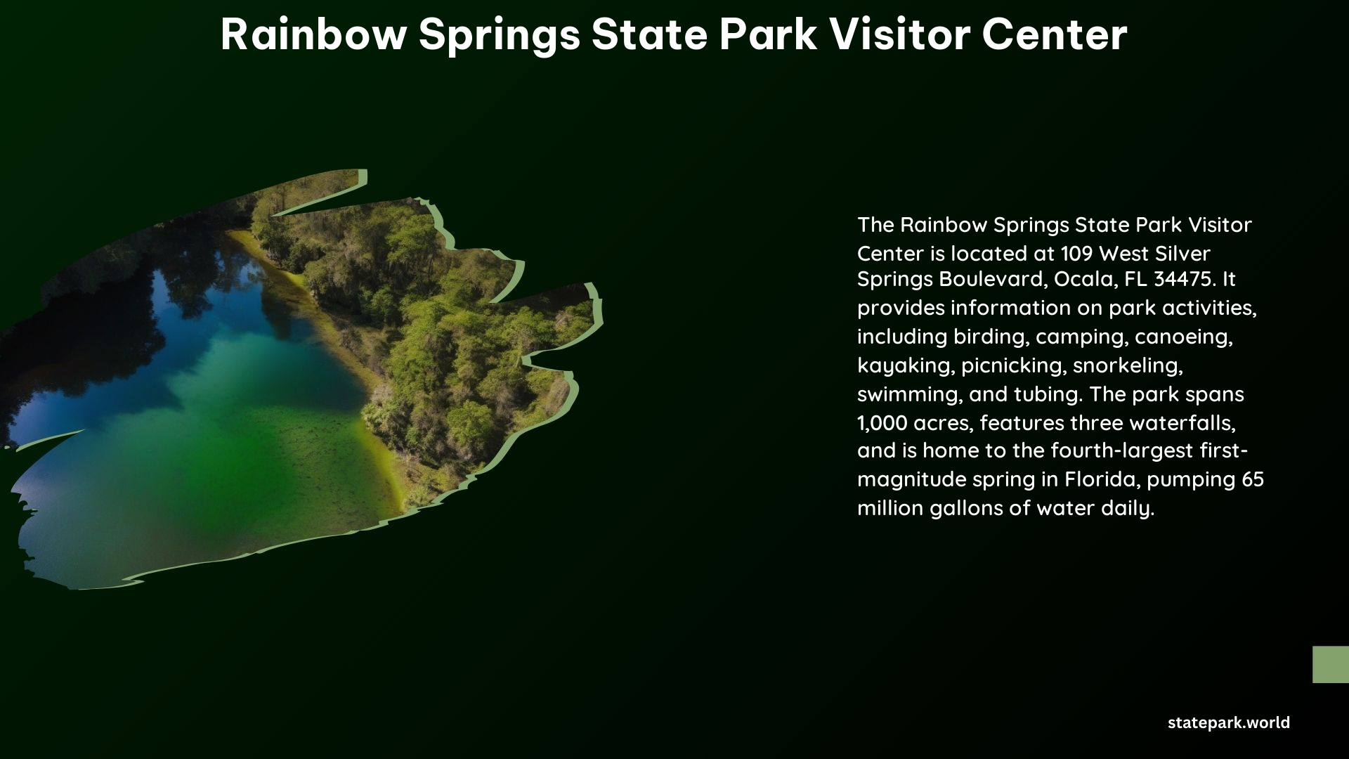 Rainbow Springs State Park Visitor Center