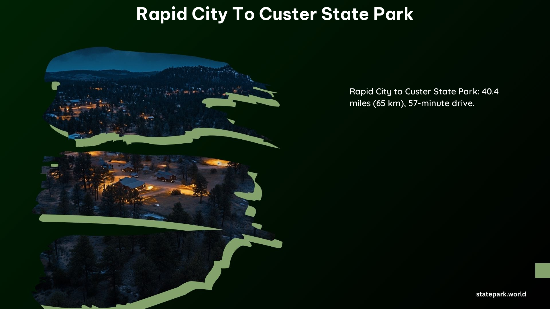 Rapid City to Custer State Park