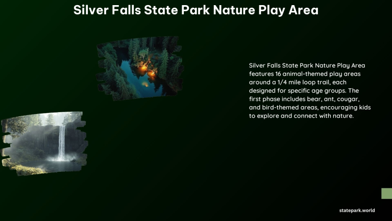 Silver Falls State Park Nature Play Area 1