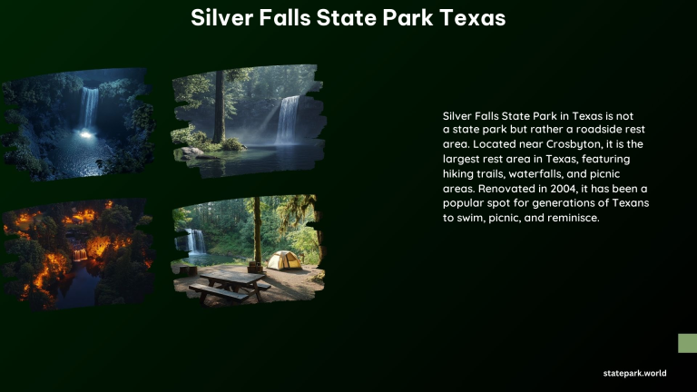 Silver Falls State Park Texas