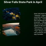 Silver Falls State Park in April 1