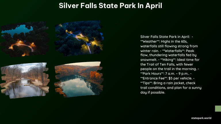 Silver Falls State Park in April 1