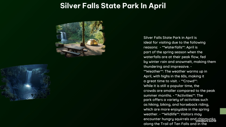 Silver Falls State Park in April