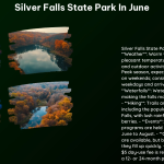 Silver Falls State Park in June 1