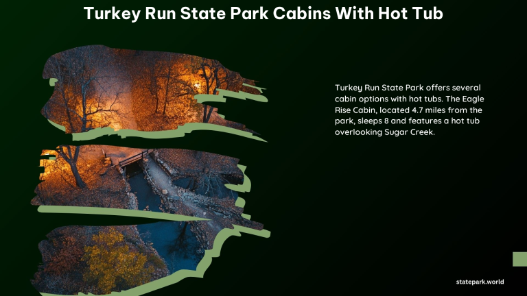 Turkey Run State Park Cabins With Hot Tub