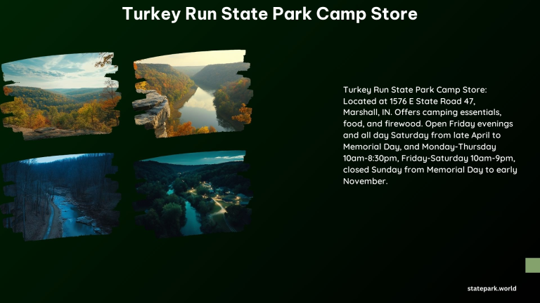 Turkey Run State Park Camp Store