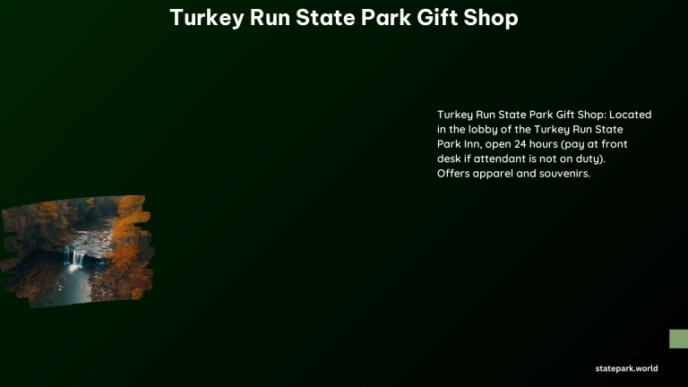 Turkey Run State Park Gift Shop