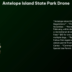 Antelope Island State Park Drone