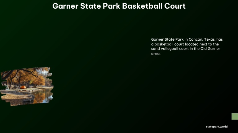 Garner State Park Basketball Court