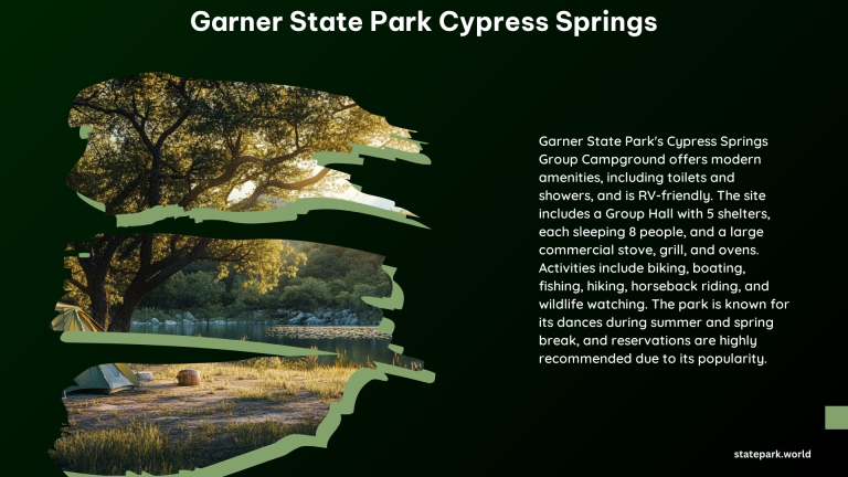 Garner State Park Cypress Springs