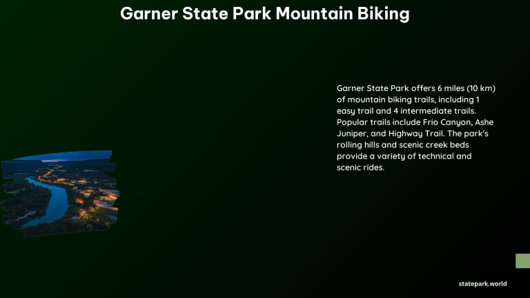 Garner State Park Mountain Biking