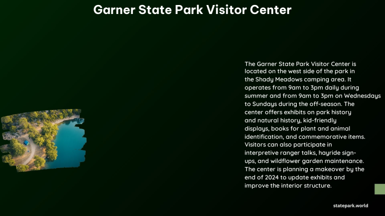 Garner State Park Visitor Center