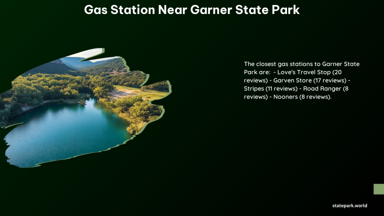 Gas Station Near Garner State Park