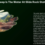 How Deep Is the Water at Slide Rock State Park