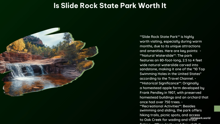 Is Slide Rock State Park Worth It