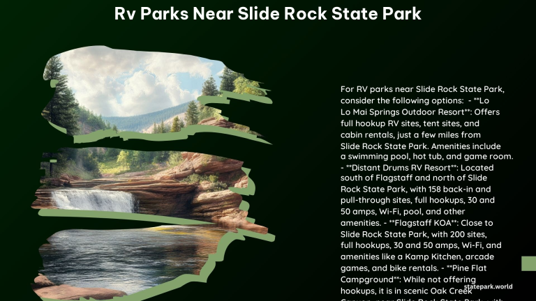 RV Parks Near Slide Rock State Park